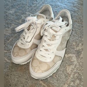 Coach Women's C201 Multi Signature Low Top Sneakers